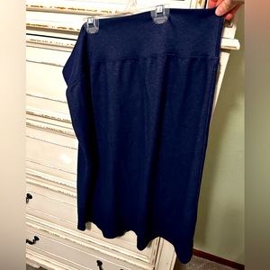 Inherit co blue comfy stretchy skirt